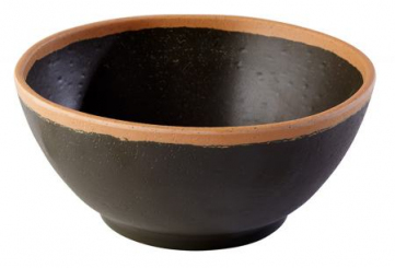 Schale Crocker 16 x 16 cm von APS dunkel