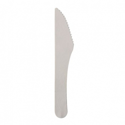 Messer, Papier "pure" 15,8 cm weiss Papstar 