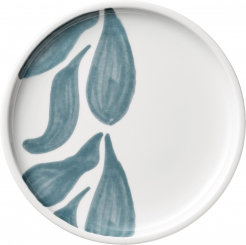 Brotteller flach rund coup 17 cm Boldleaf Dekor Shiro von Schönwald 