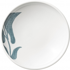 Suppenteller tief rund coup 21 cm Boldleaf Dekor Shiro von Schönwald 