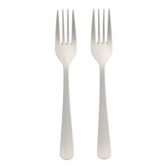 BIO-PP Gabel (Mehrweg) Weiß 19 cm, extra stabil 