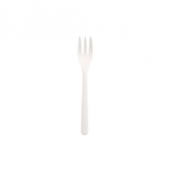 BIO-PP Gabel (Mehrweg) Weiß 13cm, extra stabil 