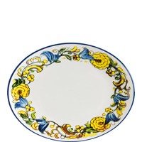 Moove Platte oval 31 x 24 cm Albufera Mid White von Bonna 