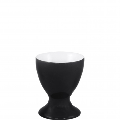 Eierbecher mit Fuß pure black Pronto Colore KAHLA 