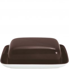 Butterdose eckig chocolate brown Pronto Colore KAHLA 