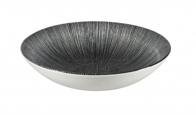 Churchill Studio Prints Agano Black Teller tief coupe 18,2 cm 