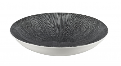 Churchill Studio Prints Agano Black Teller tief coupe 24,8 cm 