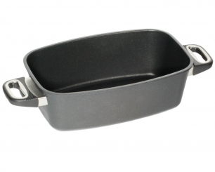 AMT Bräter hoch 33 x 21 cm aus Aluguss 