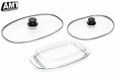 AMT Gastroguss Glasdeckel für Bräter  