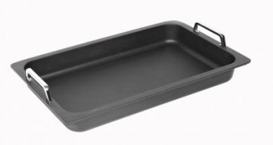 AMT Profi Gastro-Norm 1/1 Aluguss hoch, mit Griffen, induktionsgeeignet 