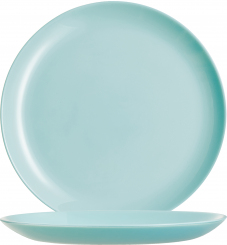 Coupteller flach 25 cm Diwali Light Turquoise von Luminarc 