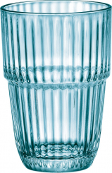 Tumbler stapelbar 38 cl blau Barshine von Bormioli 