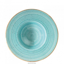 Banquet Teller tief 28 cm Aura Aqua Bonna 