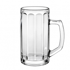 Bierseidel 56,7 cl Brema Ottica mit 0,5 l Eichstrich von Borgonovo 