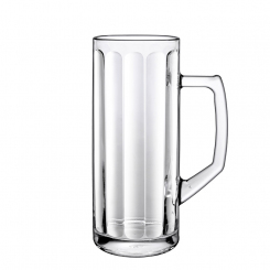 Bierseidel 64,5 cl Reno Ottica mit 0,5 l Eichstrich von Borgonovo 