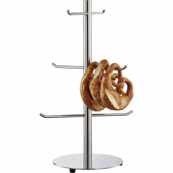 Brezel-/ Wurstständer Chromnickelstahl 