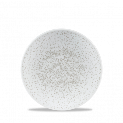 Churchill Menu Shades Caldera Chalk White Teller flach coupe 15,5 cm 