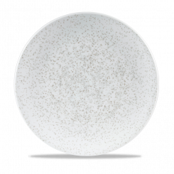 Churchill Menu Shades Caldera Chalk White Teller flach coupe 27 cm 