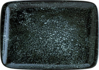 Moove Platte 36 x 25 cm Cosmos Black Bonna 