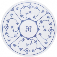 Teller flach 26 cm Blau Saks KAHLA 