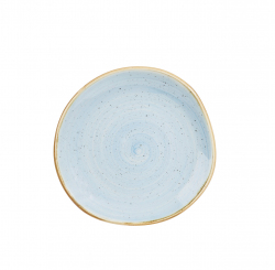 Churchill Stonecast Duck Egg Blue Teller flach rund organic 18,6cm 