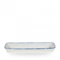 Churchill Stonecast Hints Indigo Buffetschale Rechteck 53x16x6.5cm 