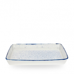 Churchill Stonecast Hints Indigo Gn1/1 Buffetschale 53x32,5x6,2cm 