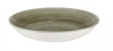 Churchill Stonecast Patina Burnished Green Teller tief coupe 24,8cm/1,14l 