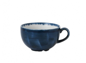 Churchill Stonecast Plume Ultramarine Cappuccinotasse 340ml 