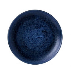 Churchill Stonecast Plume Ultramarine Teller flach coupe 26cm 