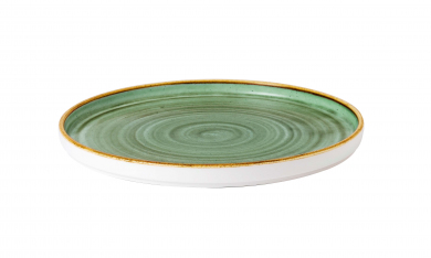 Churchill Stonecast Samphire Green Teller mit Rand 26cm 
