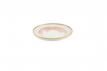 Churchill Studio Prints Homespun Accents Coral Teller mit Rand 26 cm 