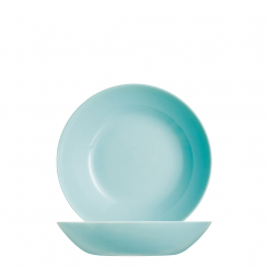 Coupteller tief 20 cm Diwali Light Turquoise von Luminarc 