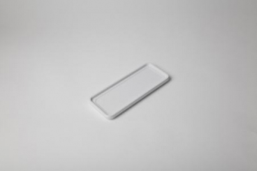 Deckel für eckige Schale klein Melamin Primeware Weiß 