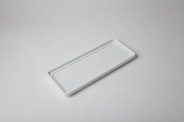 Deckel für eckige Schale mittel Melamin Primeware Weiß 