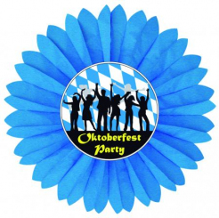 Dekofächer Oktoberfest-Party 60 cm Suthor, ab 3 Stück 