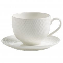 Diamonds Round Tasse mit Untertasse Maxwell Williams 