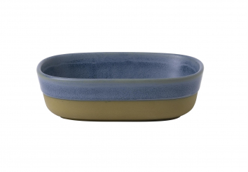 Churchill Emerge Oslo Blue Schale tief 17,3 x 11,9 cm 