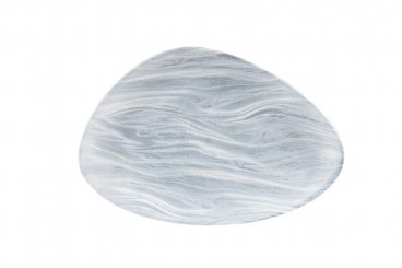 Churchill Studio Prints Fluid Pearl Grey Platte dreieckig 30,4 x 20,5 cm 