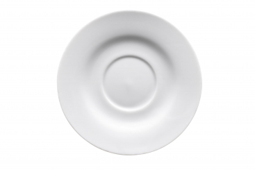 Kaffee Untertasse 15cm Porzellan weiß Vada Mäser 