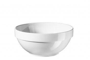 Schüssel / Bowl 23cm Porzellan weiß Vada Mäser 