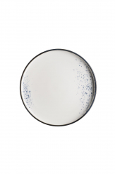 Dessertteller 21,5 cm Pintar weiß/blau Mäser 