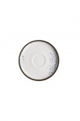 Kaffeeuntere 14 cm Pintar weiß/blau Mäser 