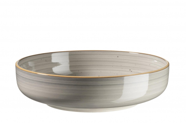 Teller tief 18 cm hellgrau Valmera Mäser 