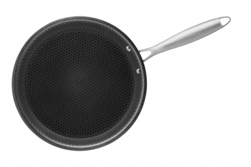 Crêpe-Pfanne 28 cm keramikbeschichtet mit Wabenstruktur, Mäser Hestia Keramik 