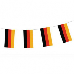 Flaggenkette Motiv Deutschland 10 Stück Papstar 
