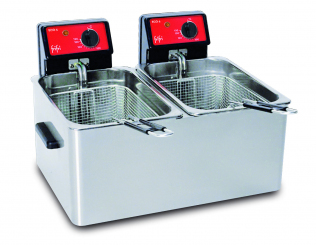 ECO Professional 6 + 6 Tischfritteuse von frifri 