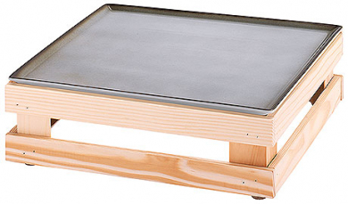 Frischeplatte 33x33 Grau RAISER NATURE von Frilich 