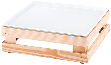 Frischeplatte 33x33 Weiß RAISER NATURE von Frilich 