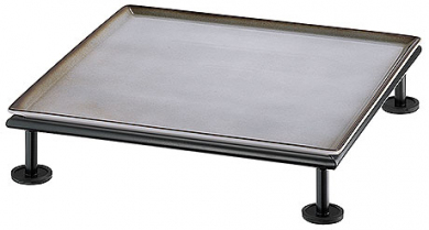 Frischeplatte 33x33 Grau RAISER RUSTIC von Frilich 